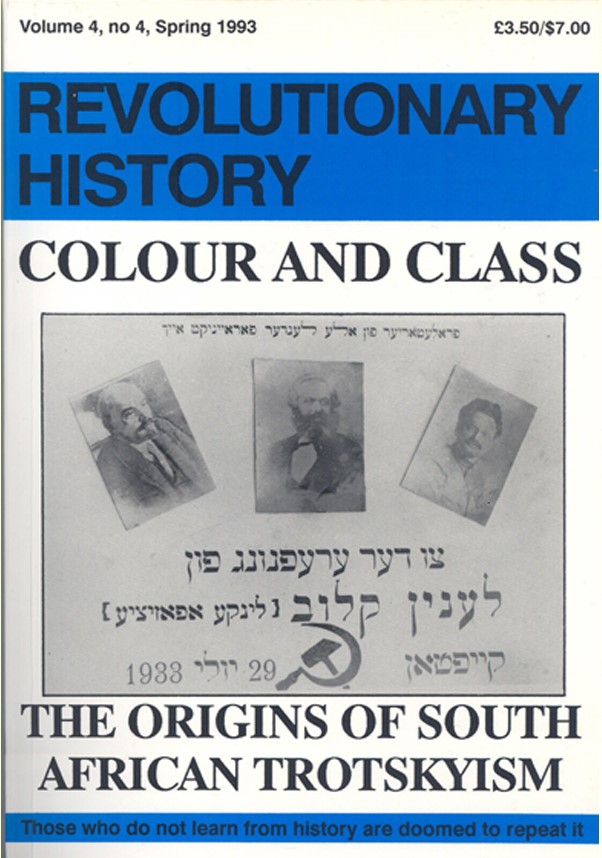 Revolutionary History Cover