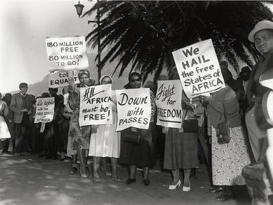 Africa Day protest in Cape Town