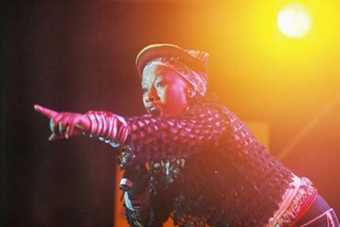 Busi Mhlongo live in concert