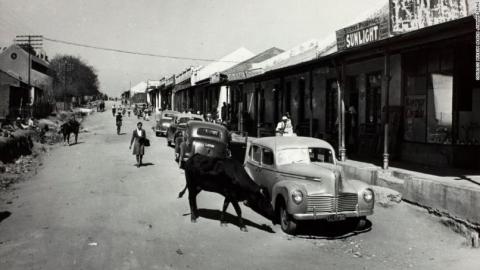 Black African migrants were forced to live in townships