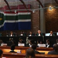 South Africa’s Constitutional Court is considered the bedrock of the country’s democratic order. Here it is in session in 2019. Photo by Alon Skuy/Sowetan/Gallo Images via Getty Images