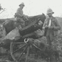 Remains of Boer Big Gun, Waterval, 1899-1902