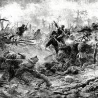 The Battle of Delville Wood commences - Longueal, France - July 1916