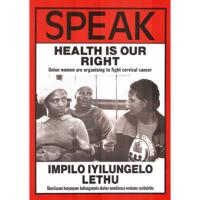 SPEAK magazine poster