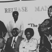 Winnie Mandela at Govan Mbeki press release